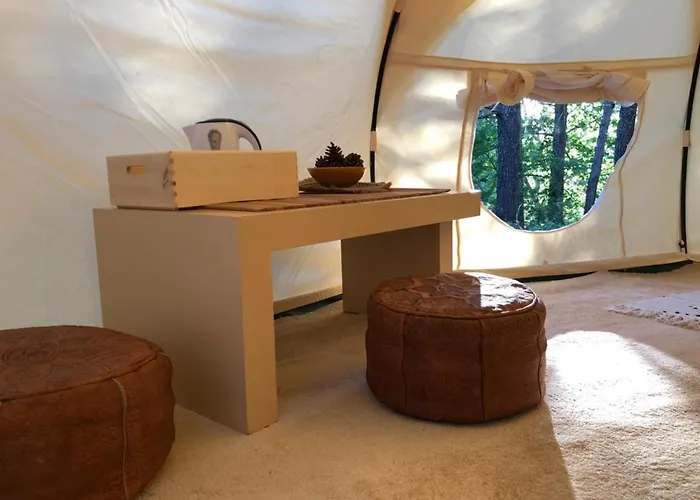 Luksustelt Vinsan Glamping & Wellness Centre Eleousa